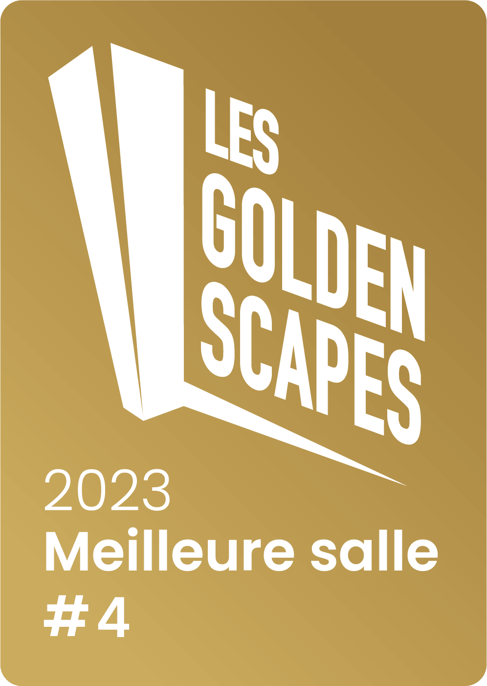 Golden Scapes 2023, Meilleure salle #4